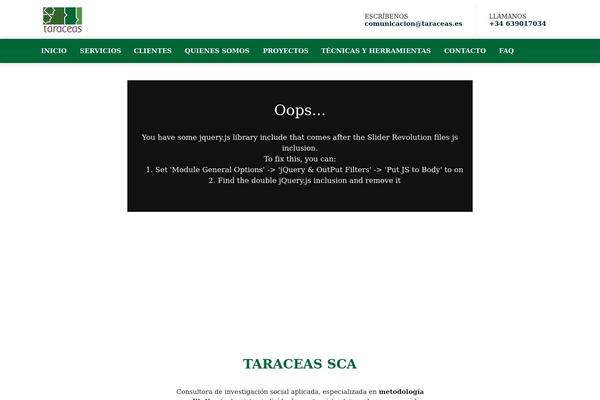 taraceas.es site used Consultaid-child