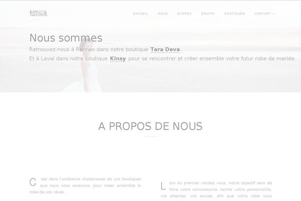 taradeva.fr site used Dazzle