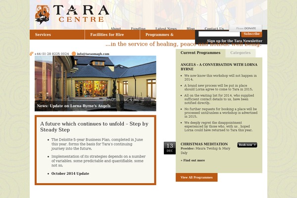 taraomagh.com site used Tara-centre-v2