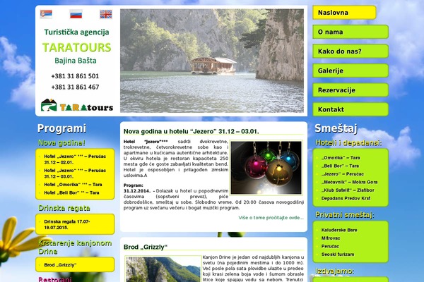 taratours.rs site used Triply-child