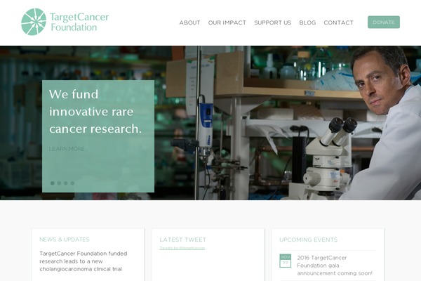 targetcancer theme websites examples