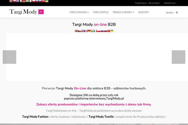 targimody.pl site used unPress