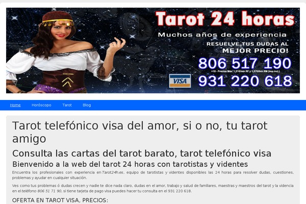 tarot24h.es site used GridBulletin