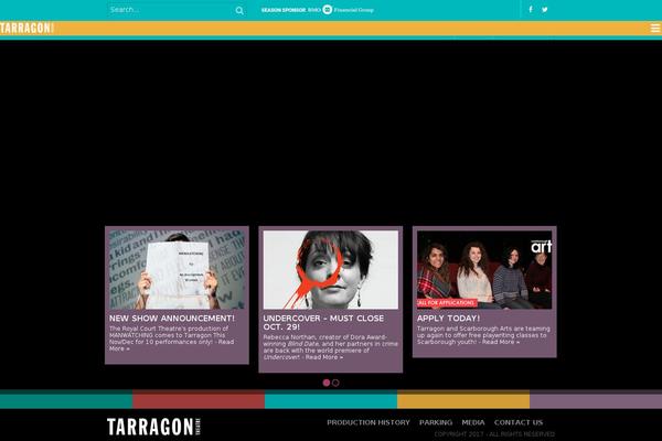 Salient theme site design template sample