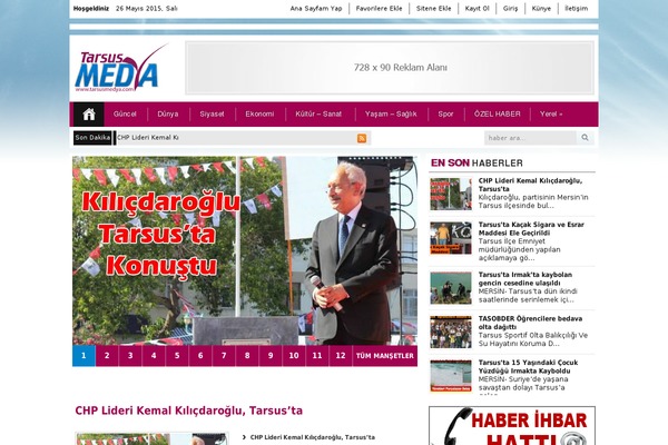 tarsusmedya.com site used Mersinmedia
