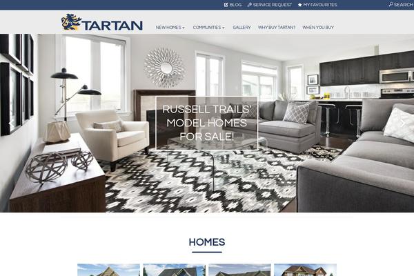 tartanhomes.com site used Tartan-template