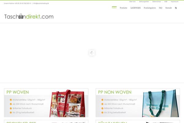 Enfold theme site design template sample