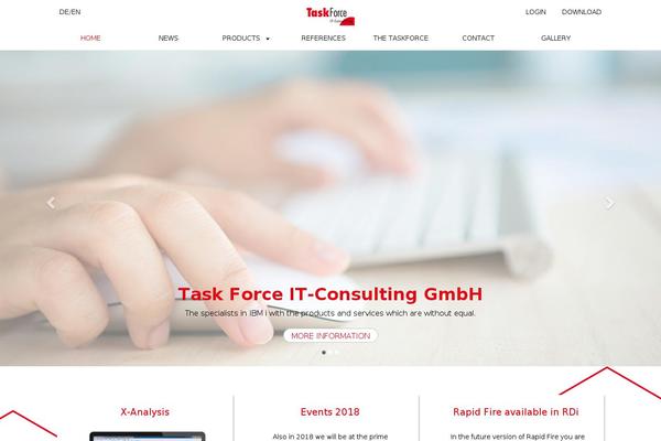 taskforce-it.de site used Taskforce-it