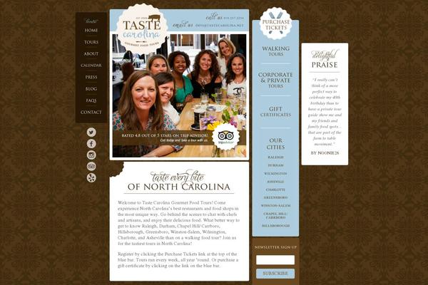 taste-carolina-2013 theme websites examples