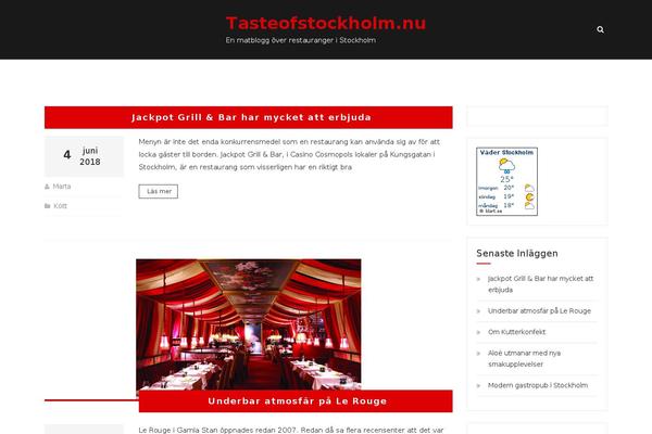FoodHunt theme site design template sample