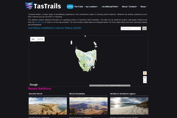 tastrails.com site used Blogrid