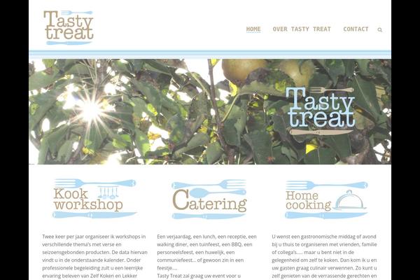 Jupiter Child theme site design template sample
