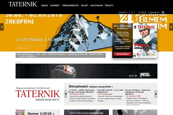 taternik.org site used Taternik_theme