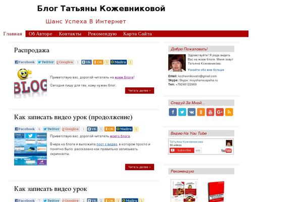 tatianakozhevnikova.ru site used Ab Inspiration