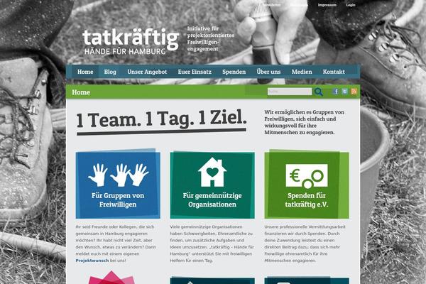 tatkraeftig.org site used Tatkraeftig