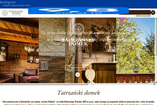 tatrzanskidomek.pl site used Bootstrap-starter