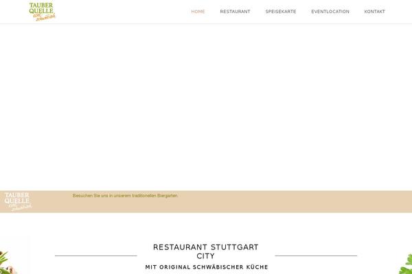 Steakhouse theme site design template sample