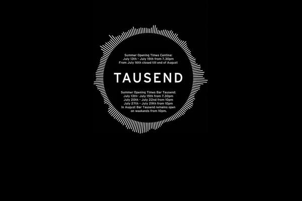 tausendberlin.com site used Bartausend