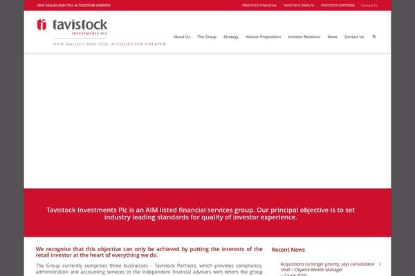 tavistockinvestments.com site used Tavistock