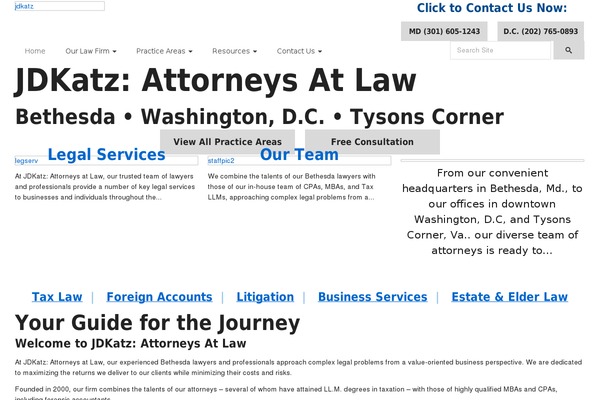 taxattorneymd.com site used Newsmark