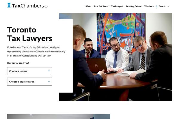 taxchambers.ca site used Taxchambers