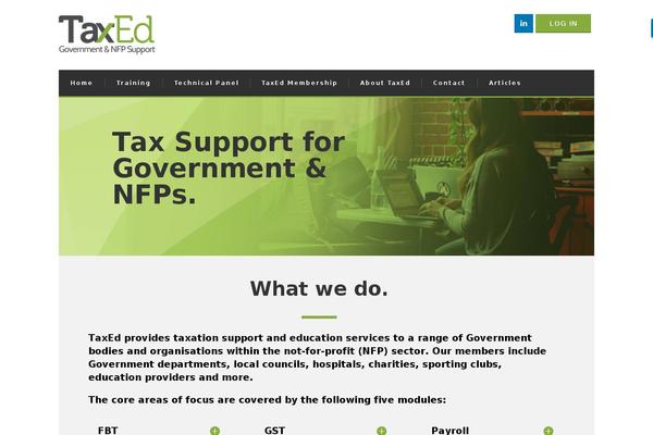 taxed.com.au site used Financecorp