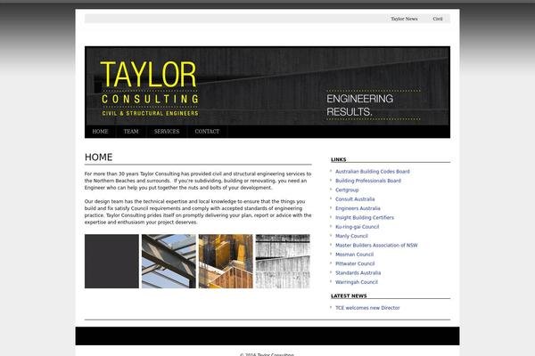 taylorconsulting.net.au site used Taylorconsulting