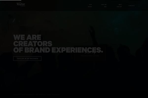 taylorinc.com site used Taylorgroup