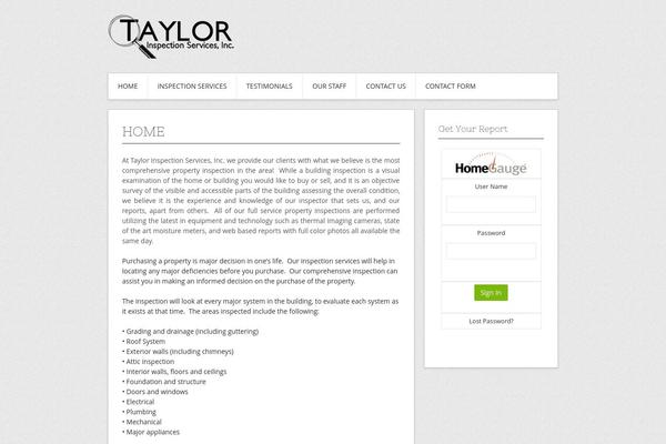 Contango theme site design template sample