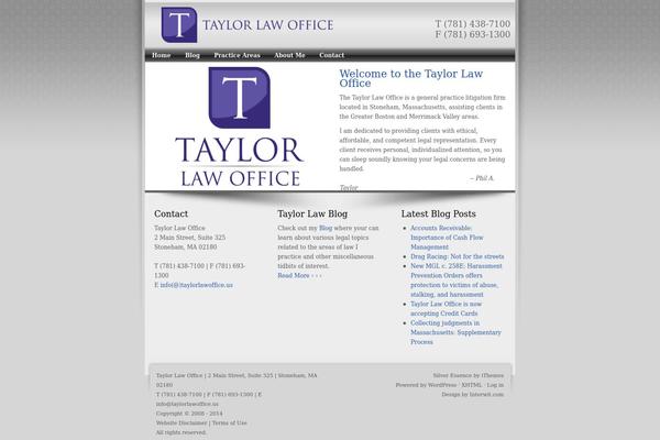 taylorlawoffice.us site used Builder-essence-white