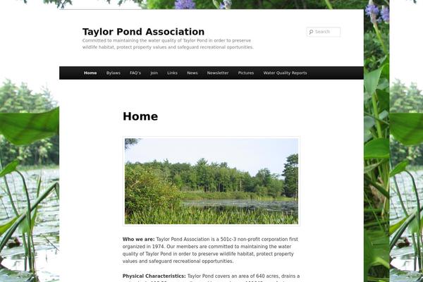Twenty Eleven theme site design template sample