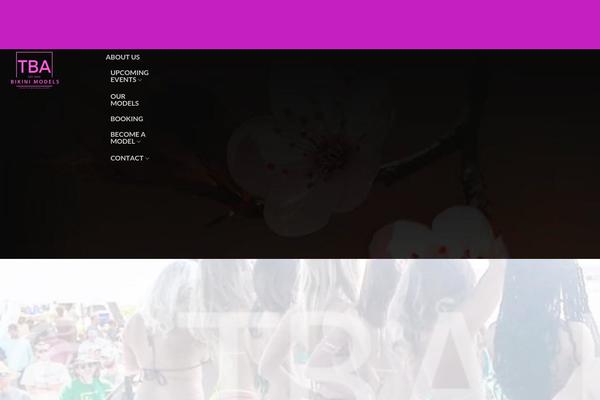 Tba theme site design template sample