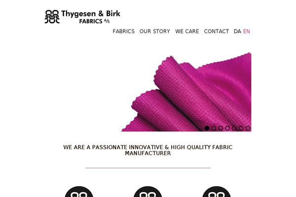 tbfabrics.dk site used Tbfabrics