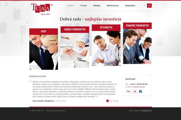 tcaa theme websites examples