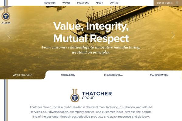 tchem.com site used Thatcher