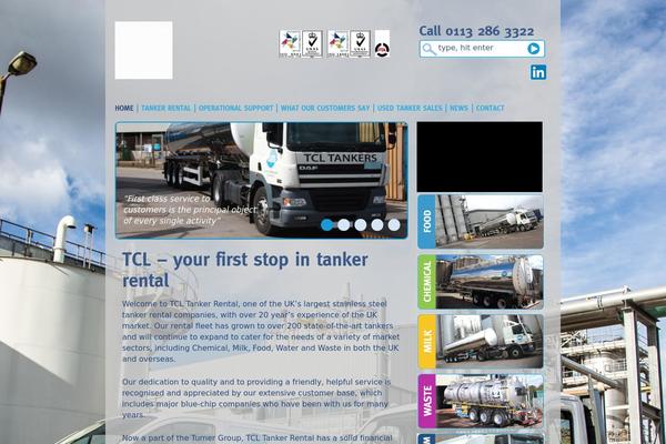 tcl-tankers.com site used Tcl-theme