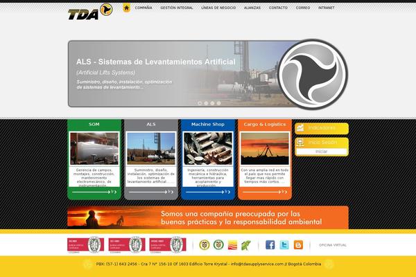 Tda theme site design template sample