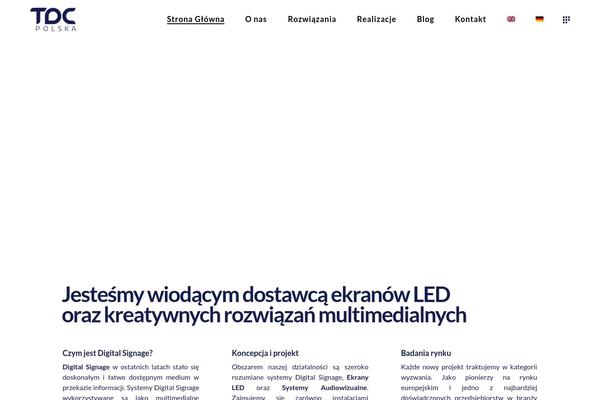 tdcpolska.pl site used Tdc
