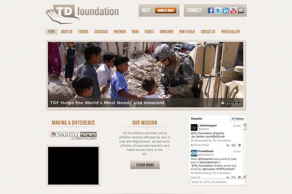 tdfoundation.org site used Td-foundation
