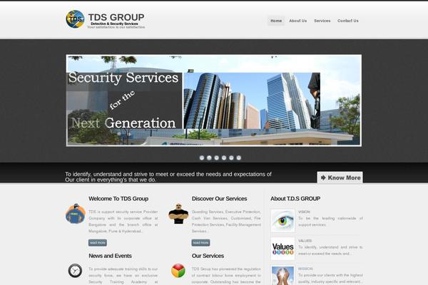 Expression theme site design template sample
