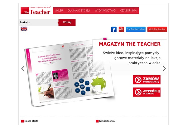 teacher.pl site used Twenty Twenty-Two