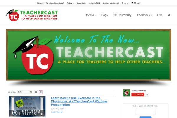 teachercast.net site used Pw-foundation