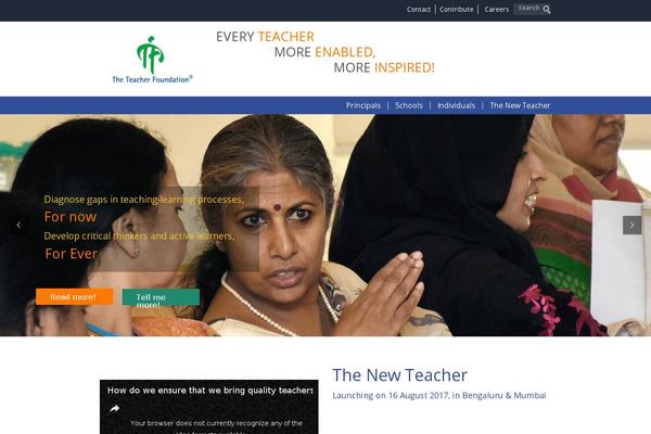 teacherfoundation.org site used Probusiness-child-theme