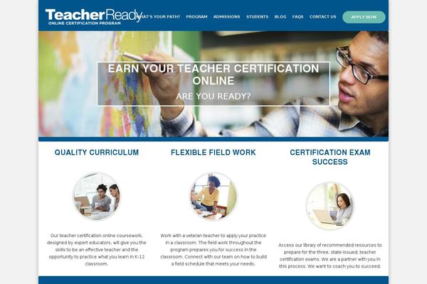 teacherready.org site used Teacherready
