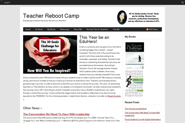 teacherrebootcamp.com site used X-blog-plus