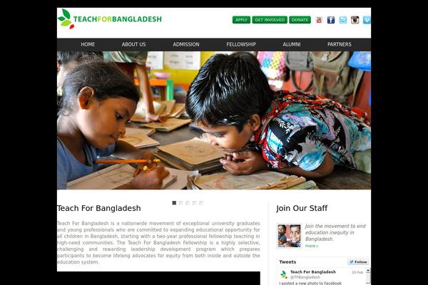 teachforbangladesh.org site used Teachforbd