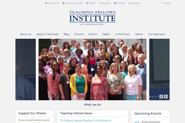 teachingfellowsinstitute.org site used Tfiv1