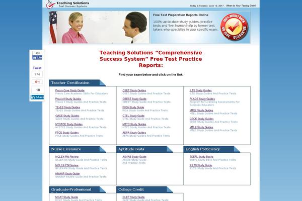 teachingsolutions.org site used Teachingsolutions