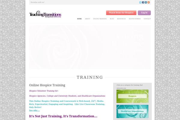 teachingtransitions.com site used Slate