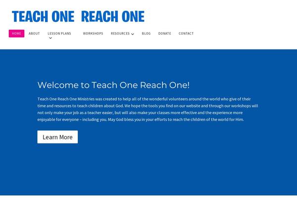 teachonereachone.org site used Radcliffe-2-wpcom